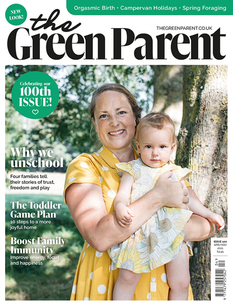 The Green Parent Issue 100 Cover